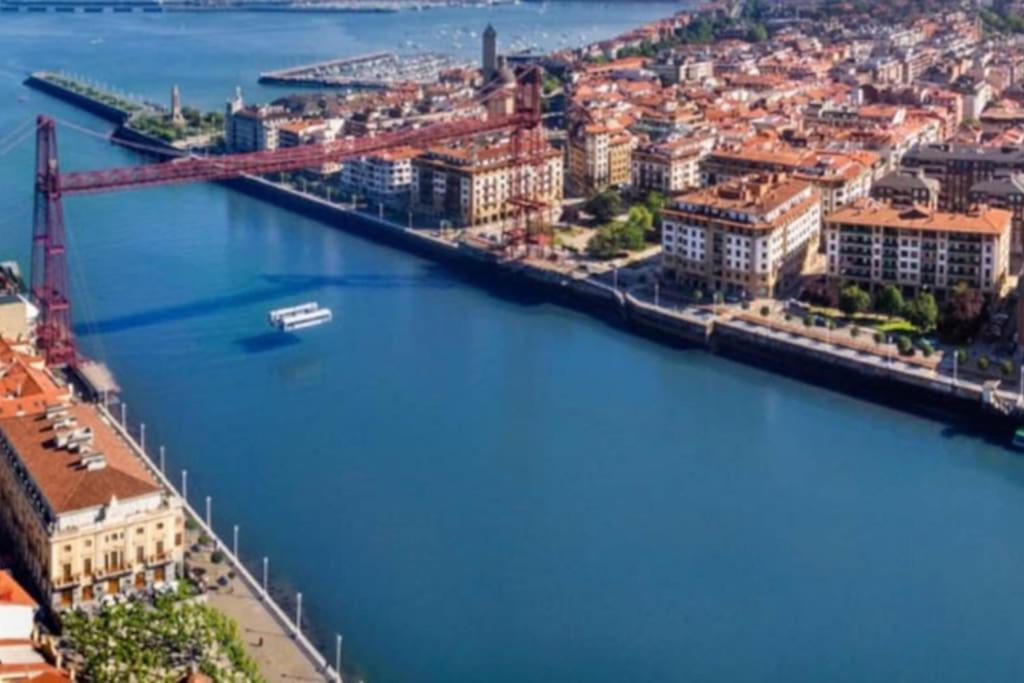 Apartamento Puente Colgante Getxo Esterno foto